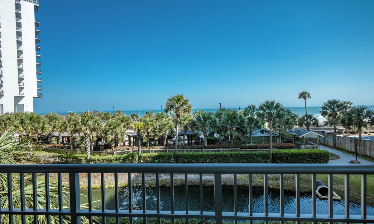 Arcadian Shores Condo | 102 Royale Palms | Oceanfront 2BR | Full Access Kingston Resort