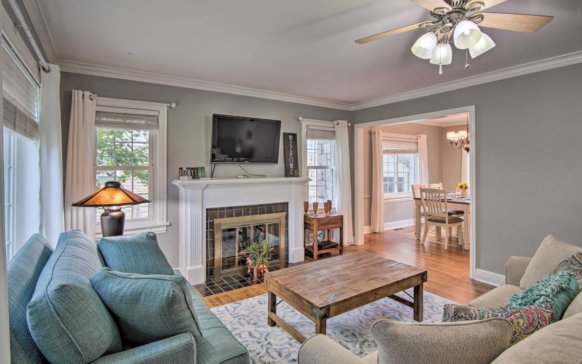 Tulsa Cottage | 113 m² Cabin ∙ 2 bedrooms ∙ 7 guests