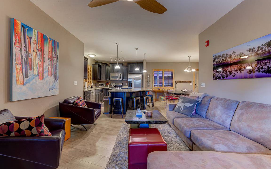 Bear Hollow Village Condo | 124 m² Condo ∙ 3 bedrooms ∙ 9 guests