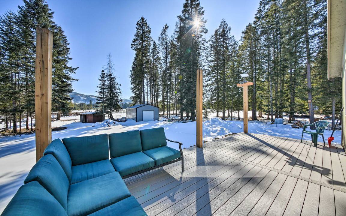 Sagle House | 139 m² House ∙ 3 bedrooms ∙ 8 guests