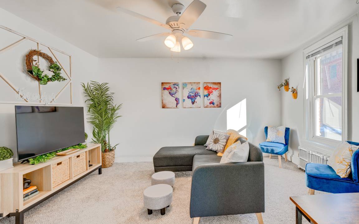 Pottstown Apartment | 143 m² Apartment ∙ 3 bedrooms ∙ 6 guests