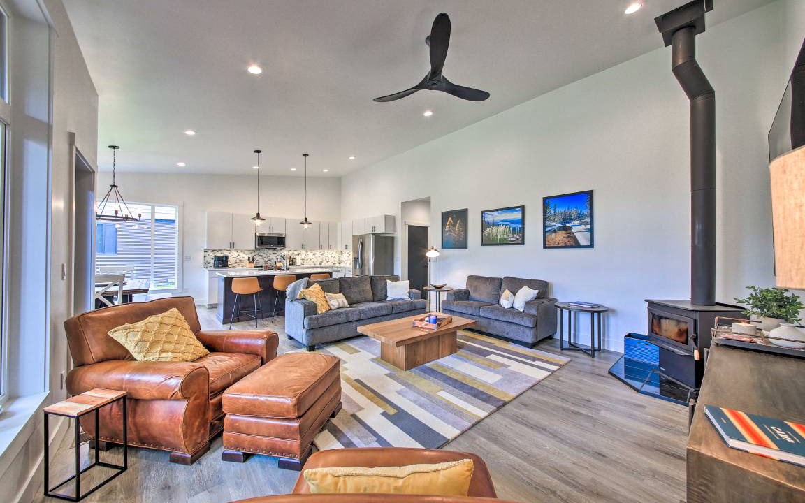 Priest River Apartment | 202 m² Apartment ∙ 3 bedrooms ∙ 7 guests