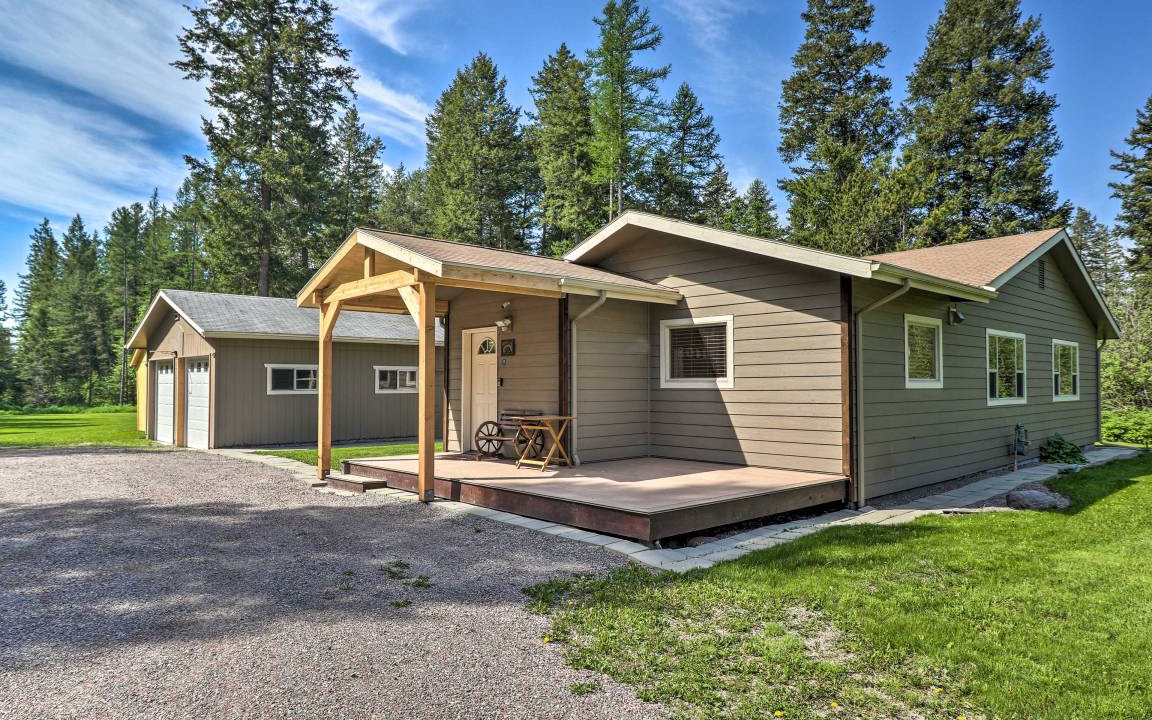 Columbia Falls House | 202 m² House ∙ 4 bedrooms ∙ 8 guests