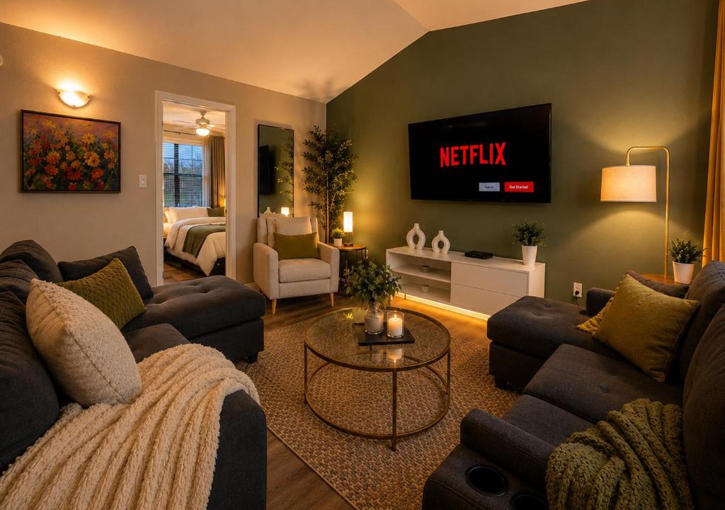 Pleasant Valley Apartment | 3BR Family & Work-Friendly Home Near Downtown Austin