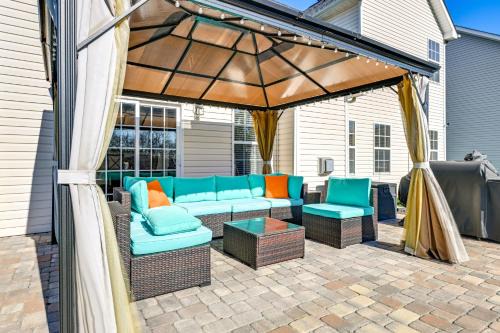Concord House | 6 Mi to Charlotte Motor Speedway: Home w/Fire Pit