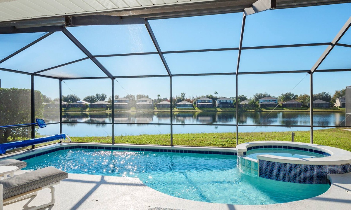 Sunset Lakes Villa | 6Bed/4Bath Villa with Private Pool, Lake View, & Game Room - 15 Mins to Disney!