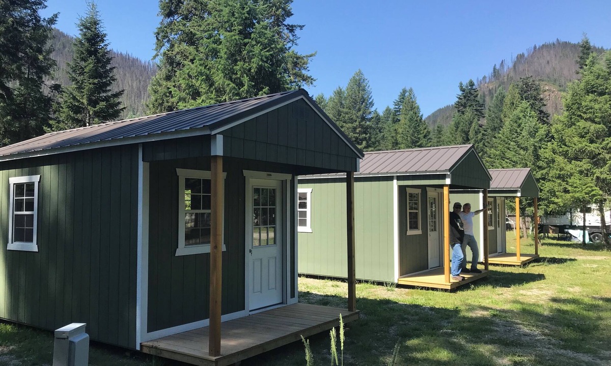 Kellogg Cabin | Adorable CDA River Cabins, Centrally Located!