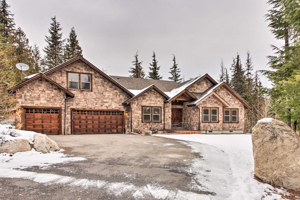Priest River House | Amazing Priest Lake Home on Golf Course with Views!