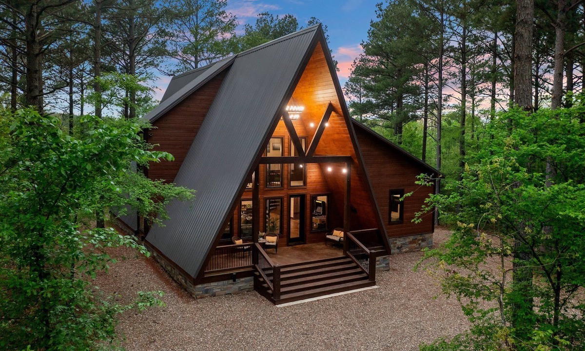 Pickens Cabin | An A-Frame with some SASS and southwestern CLASS!
