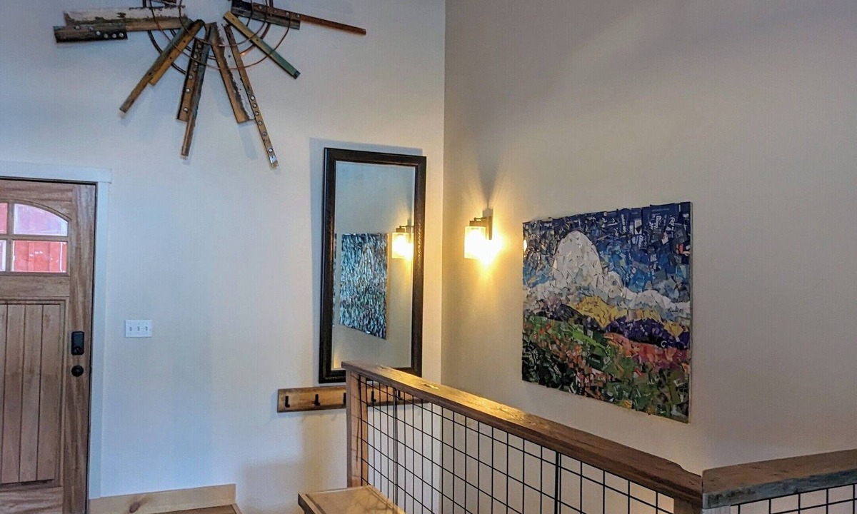 Blanchard Cabin | Architect's own lake front open style cabin vacation house to share with guests