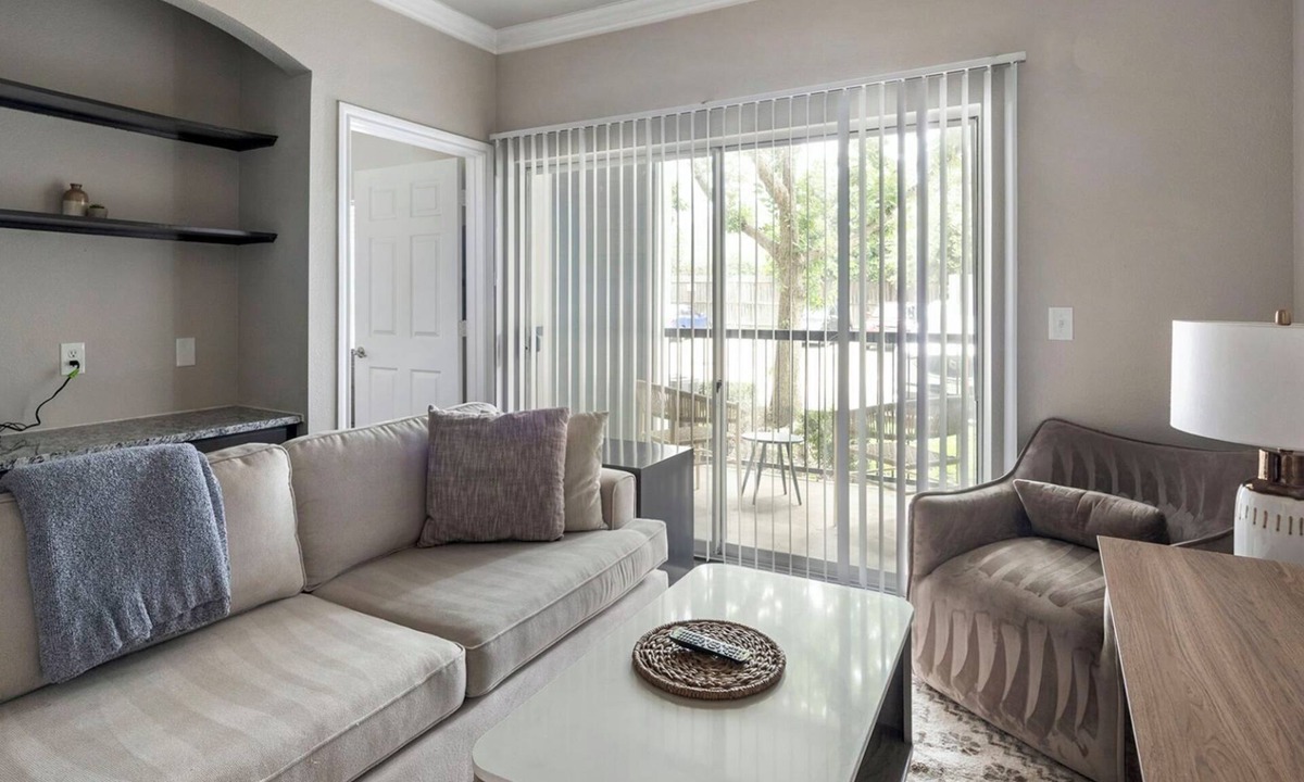 Riverpark West Apartment | Barsala l Stylish 1BD Apt: Pool, Fitness, & Private Balcony