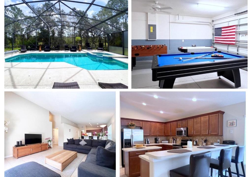 Watersong House | Beautiful 4BR Family Pool Home with Game Room-588OCB