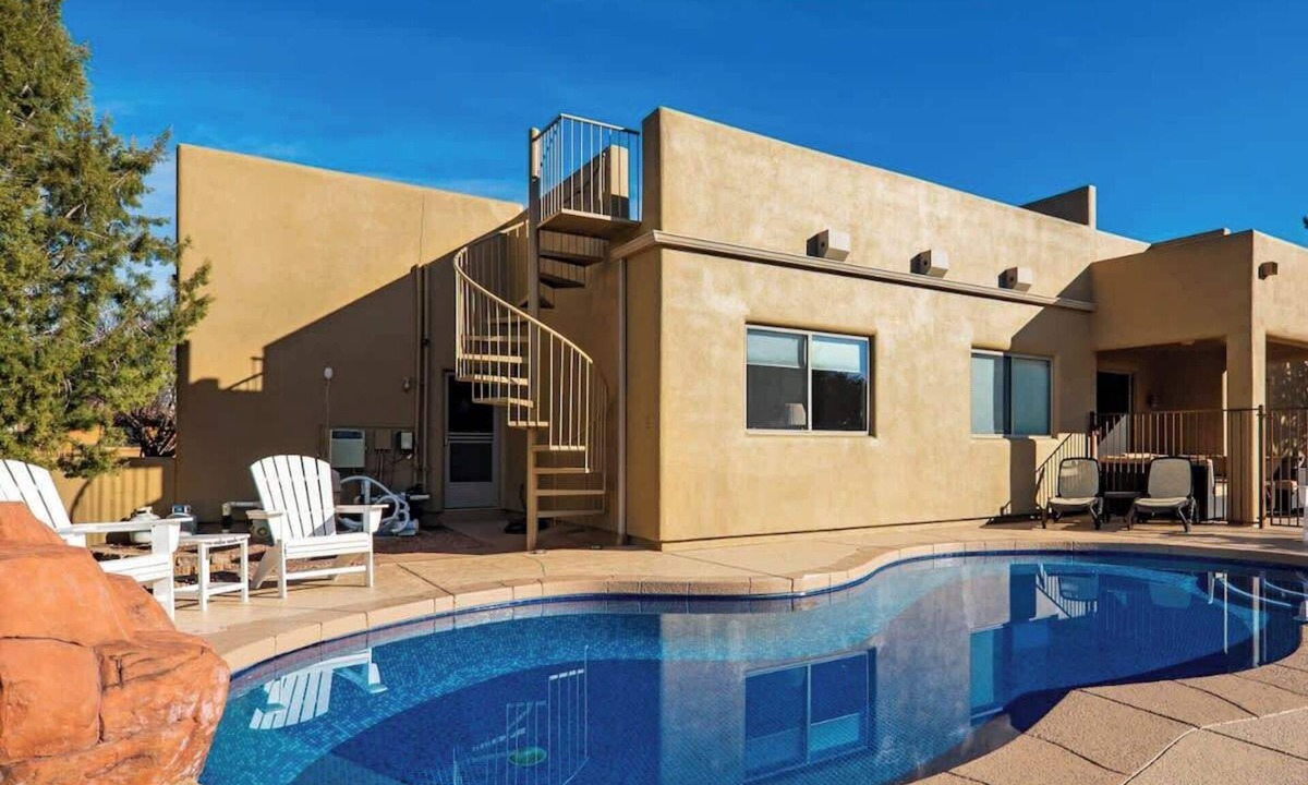 Sedona House | Beautiful Home w/Views and Private Pool! Indian C
