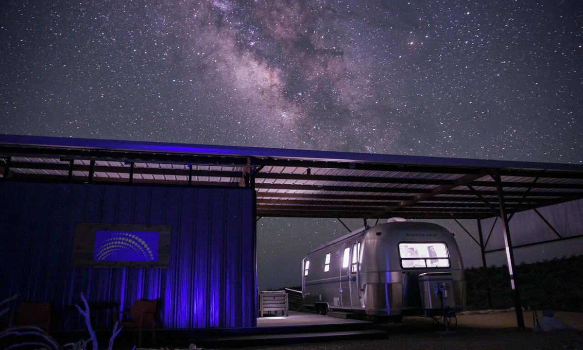 Terlingua House | Big Bend StarGazer:Retro Airstream,Neolithic Views