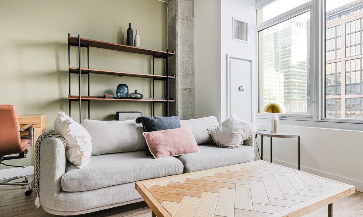 West Loop Gate Apartment | Blueground | West Loop Gate, rooftop, nr Riverwalk