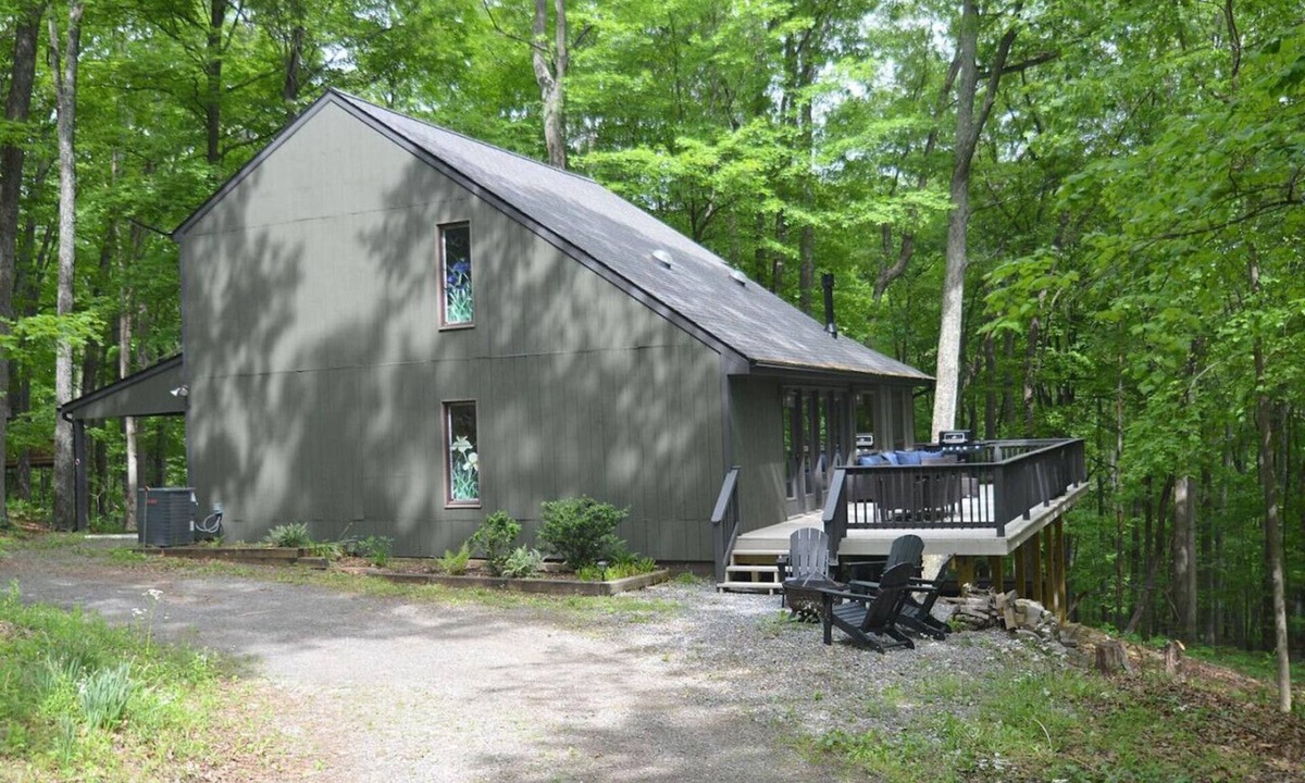 Berkeley Springs House | Bobcat 22 - hot tub, wifi, pool access, pet friendly, game room, hiking, king