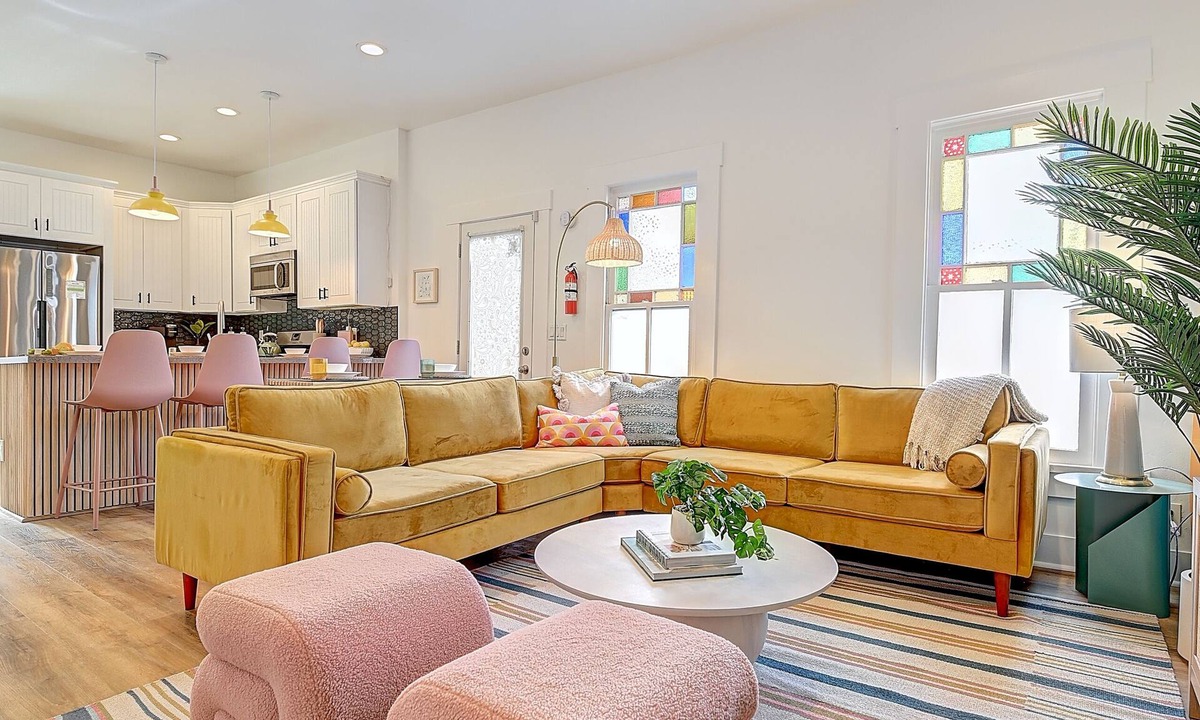 Logan Heights House | Boho Bungalow with Hot Tub Oasis