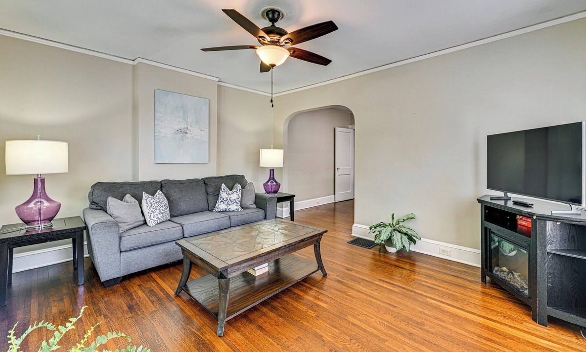 Wesley Heights House | Charlotte Duplex Close to Uptown and Sports