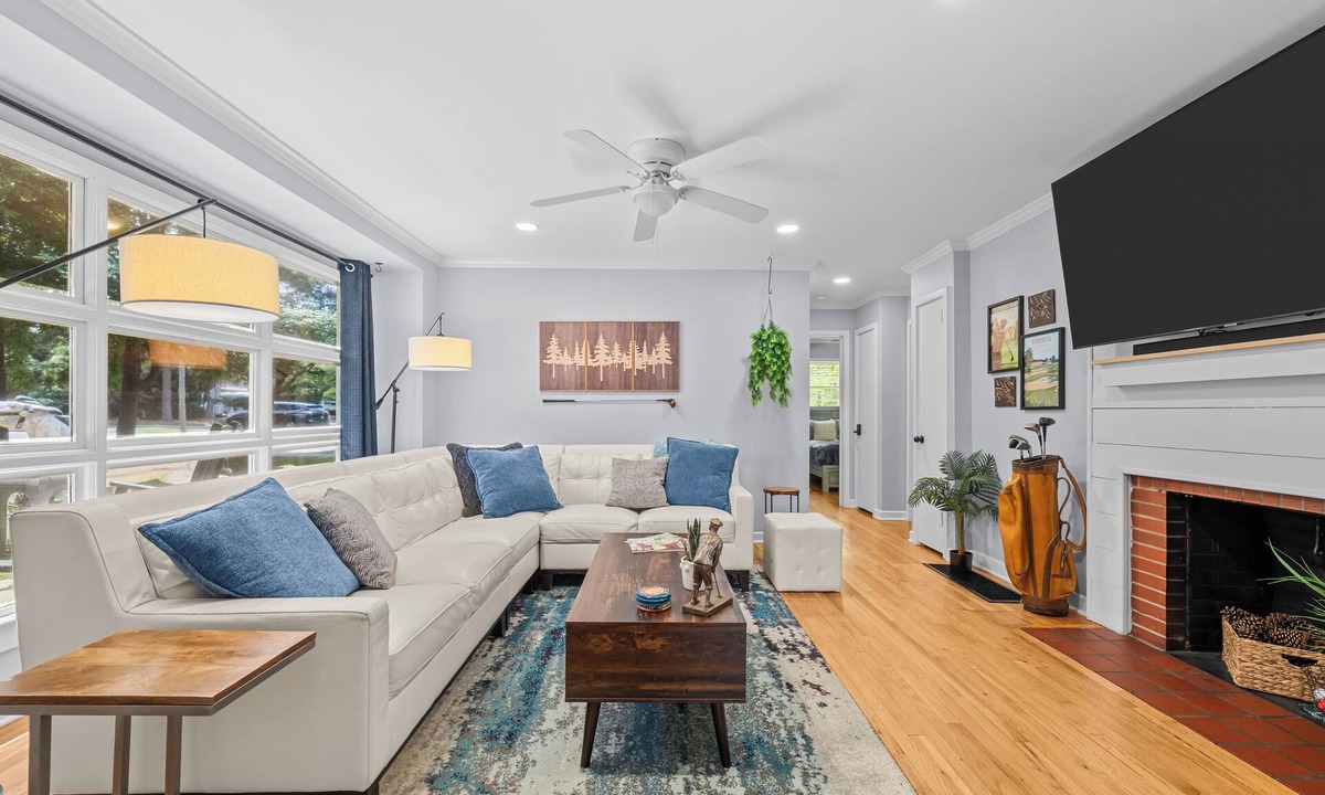 Downtown House | Charming Downtown Corner Cottage - 1 Block Walk to Food & Fun - Dog Friendly!