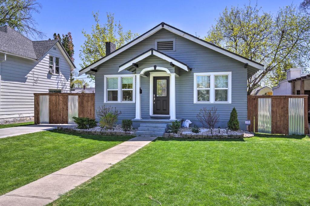 Nampa House | Charming Home in Downtown Nampa with Patio and Yard!