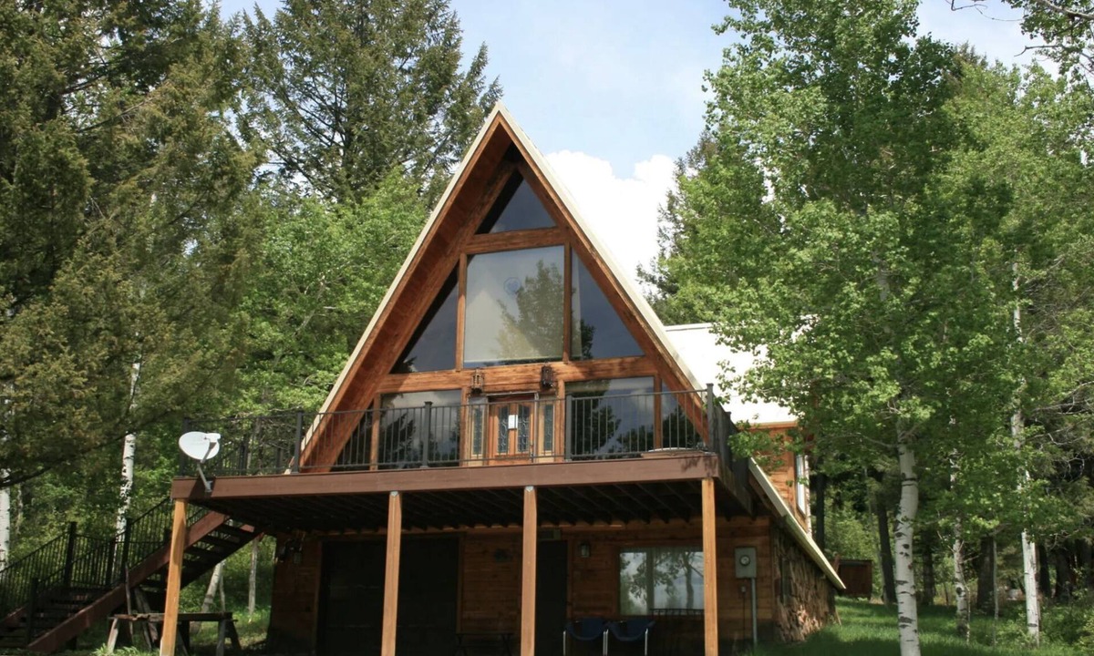 Star Valley Ranch Cabin | Chic A Frame in Star Valley WY