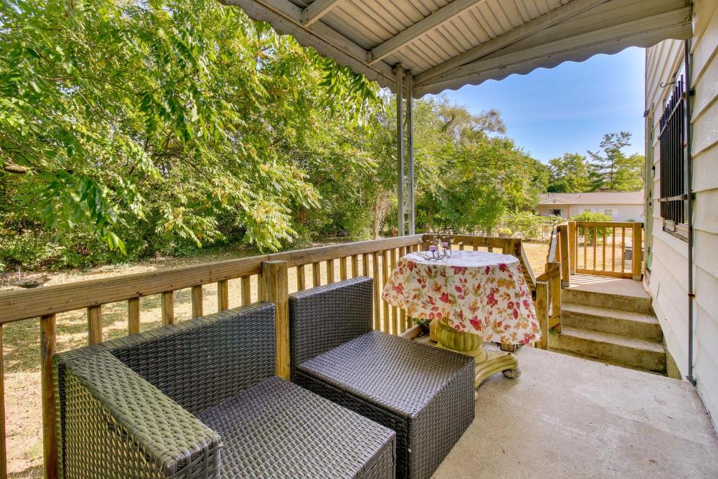 Lincoln Heights House | Cincinnati Home Rental with Balcony and Fire Pit!