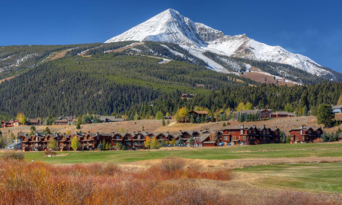 Big Sky Meadow Village Condo | Cozy Luxe Retreat with Fireplace and Mountain Views! Meadow Village Big Sky