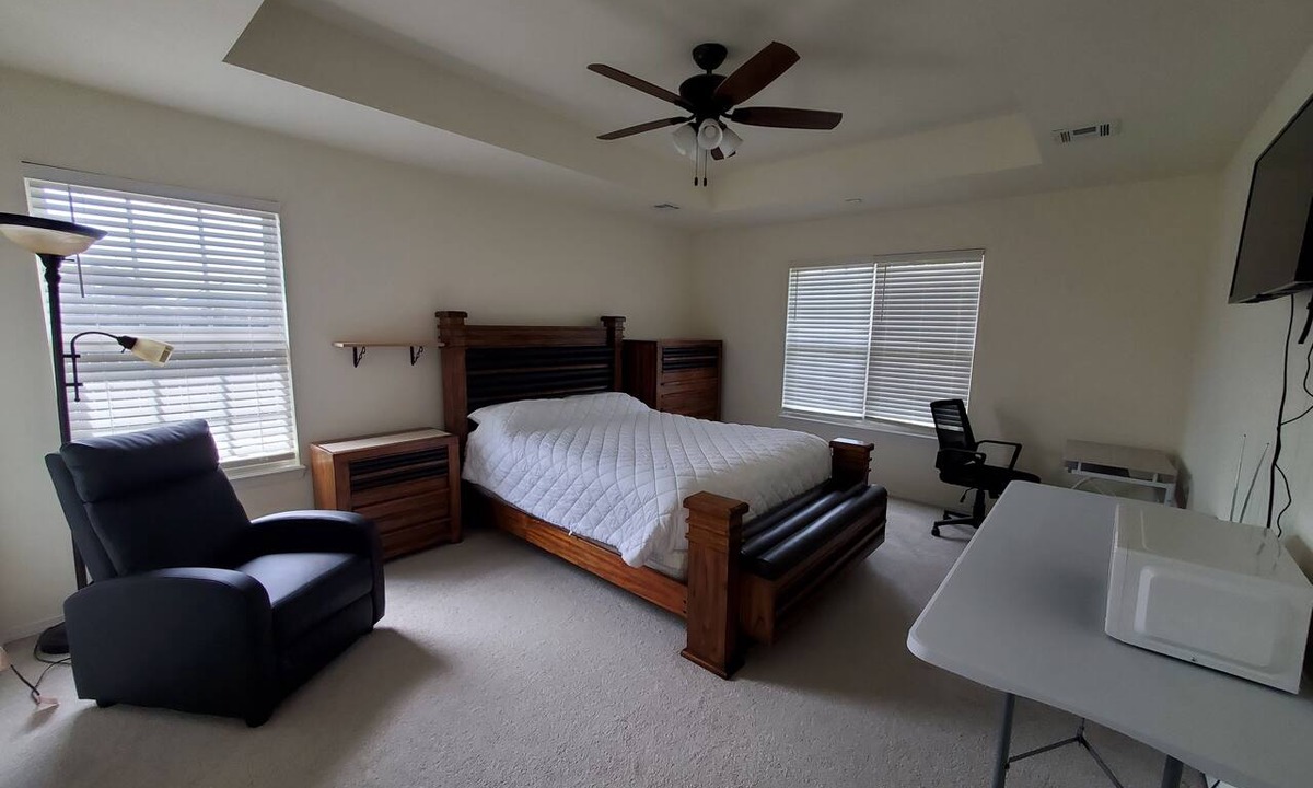 Bentonville House | Cozy Master Suite Just For You