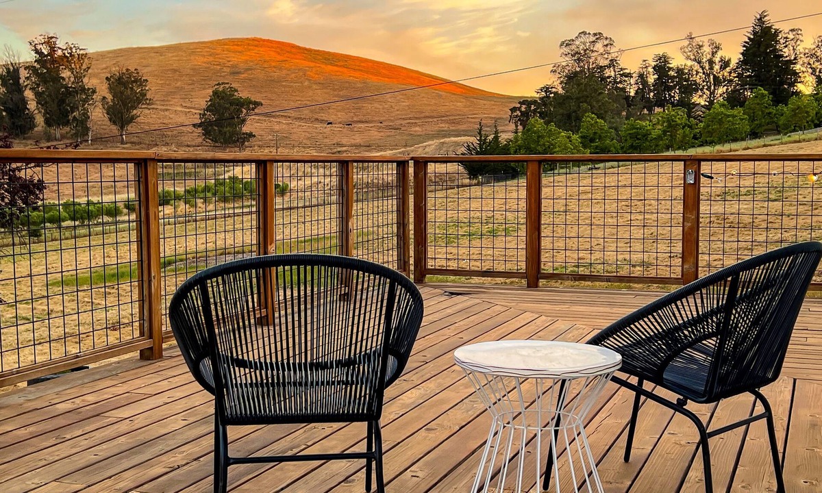 Penngrove House | Enjoy privacy and a quiet setting with hill views and modern amenities