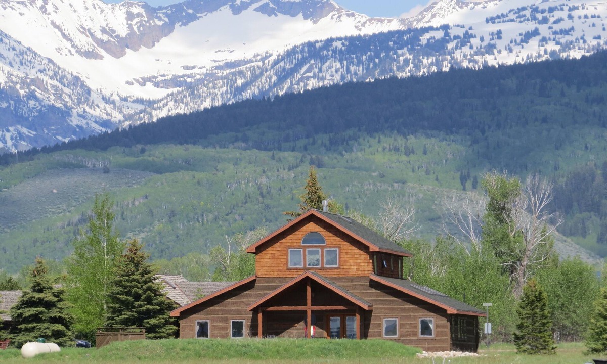 Driggs House | Fantastic Western-Style Lodge Home with Hot Tub, Just off Ski Hill Road
