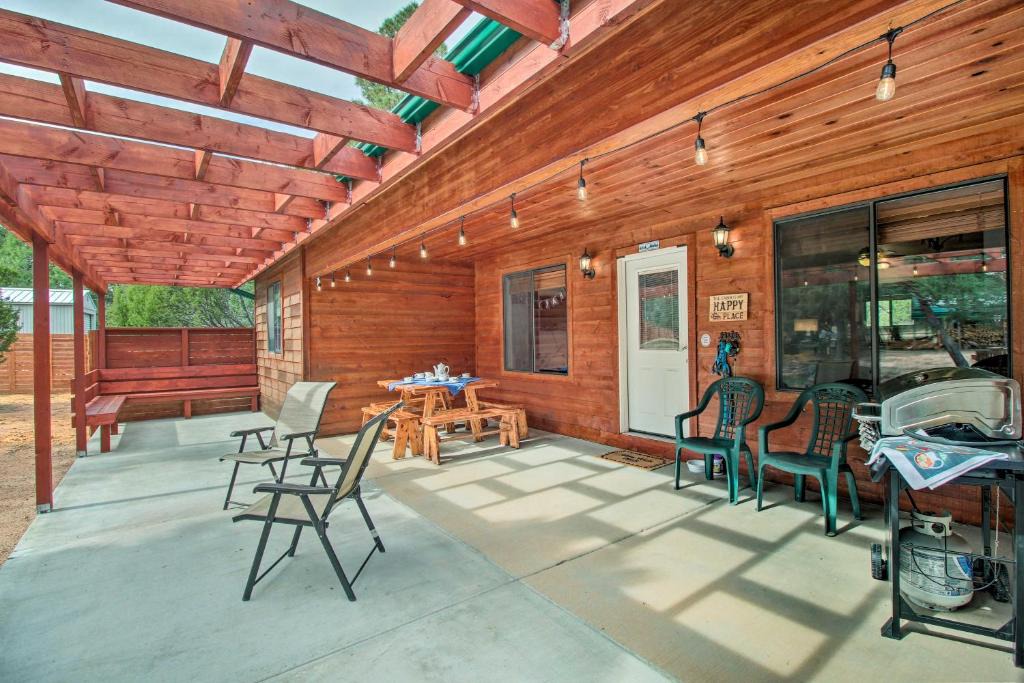 Overgaard House | Fire Pit, Fenced Yard Overgaard Cabin Near Hiking