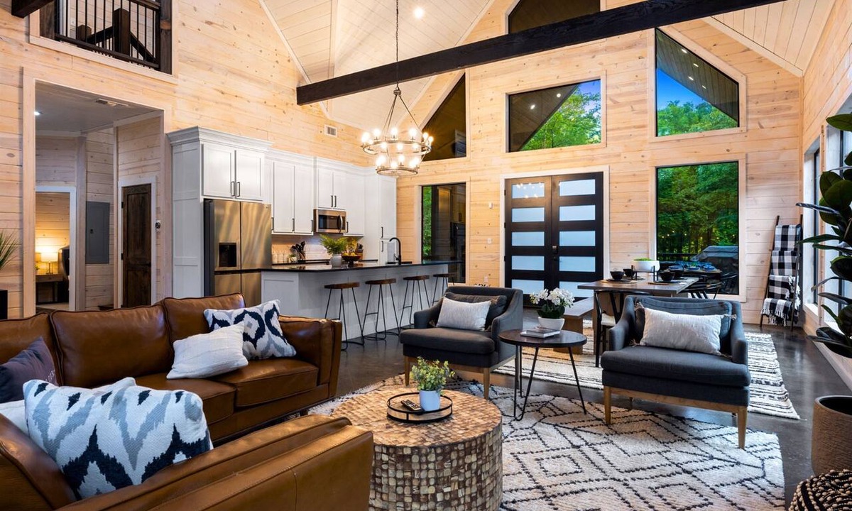 Pickens Cabin | Fun Awaits! Boho Retreat - Playset, Game Room