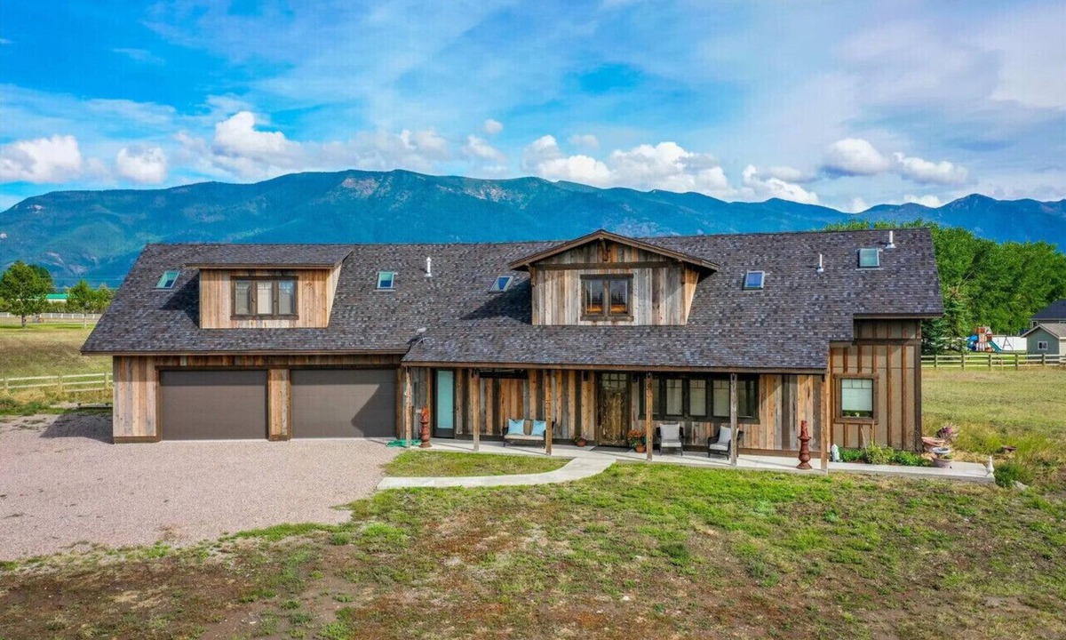 Columbia Falls House | Glacier Homestead Estates - Sweeping Mountain Views