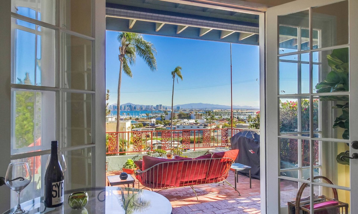 Point Loma Apartment | Gorgeous Bay View & Sunrise/Sunsets from Your Private, Sunny Deck in Point Loma!