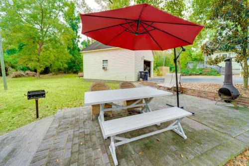 Burgaw Apartment | Hike & Bike On-Site: Burgaw Apt - 4 Mi to River
