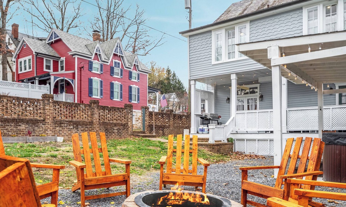 Berkeley Springs House | Historic Home w/Sauna, HotTub, Speakeasy & Game Room