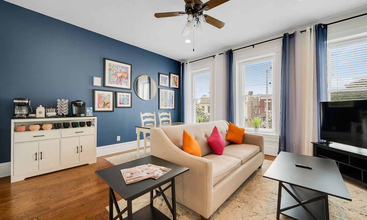 Jackson Ward Apartment | Historic RVA Apartment with Coffee Bar-Pet friendly-Walk to Convention Center