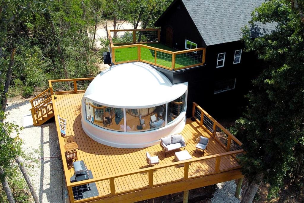 Paige Other | Impressive Unique Castle Dome with Spectacular Panoramic Views and Stunning Design in Elgin, Texas