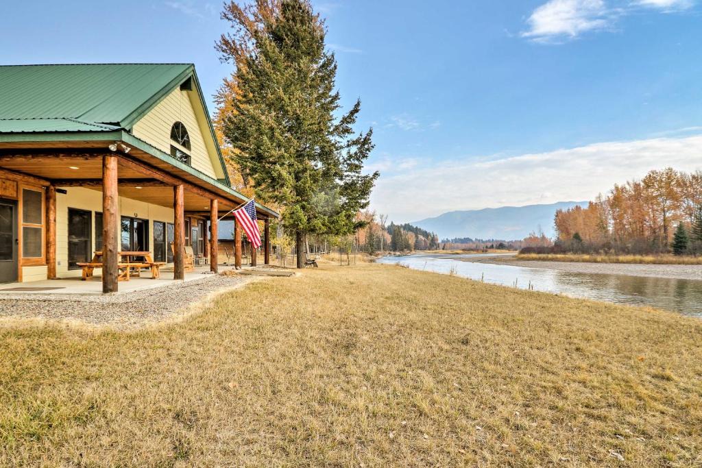 Kalispell House | Kalispell Riverfront Home by Glacier National Park