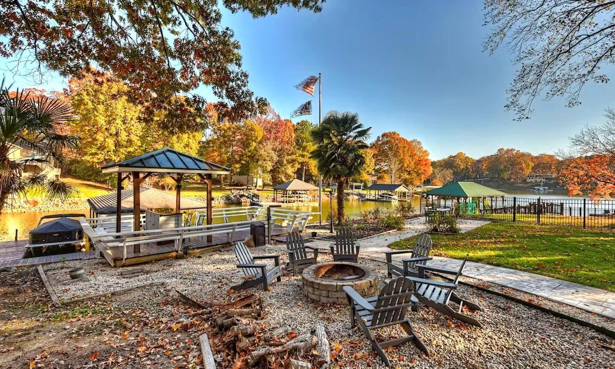 Westport House | Lakefront Home w/Prv. Dock, Tiki Bar & Firepit | Shore to Please by AvantStay