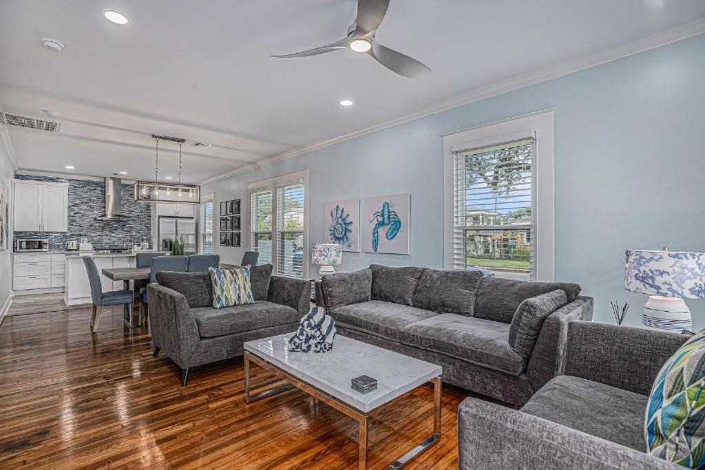 Galveston Villa | Luxury Designer Coastal Villa Bright Beautiful