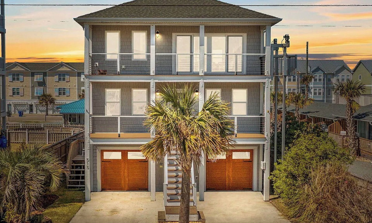 Surf City House | Luxury Home with Private Pool, Themed Rooms, Gourmet Kitchen, & Beach Amenities