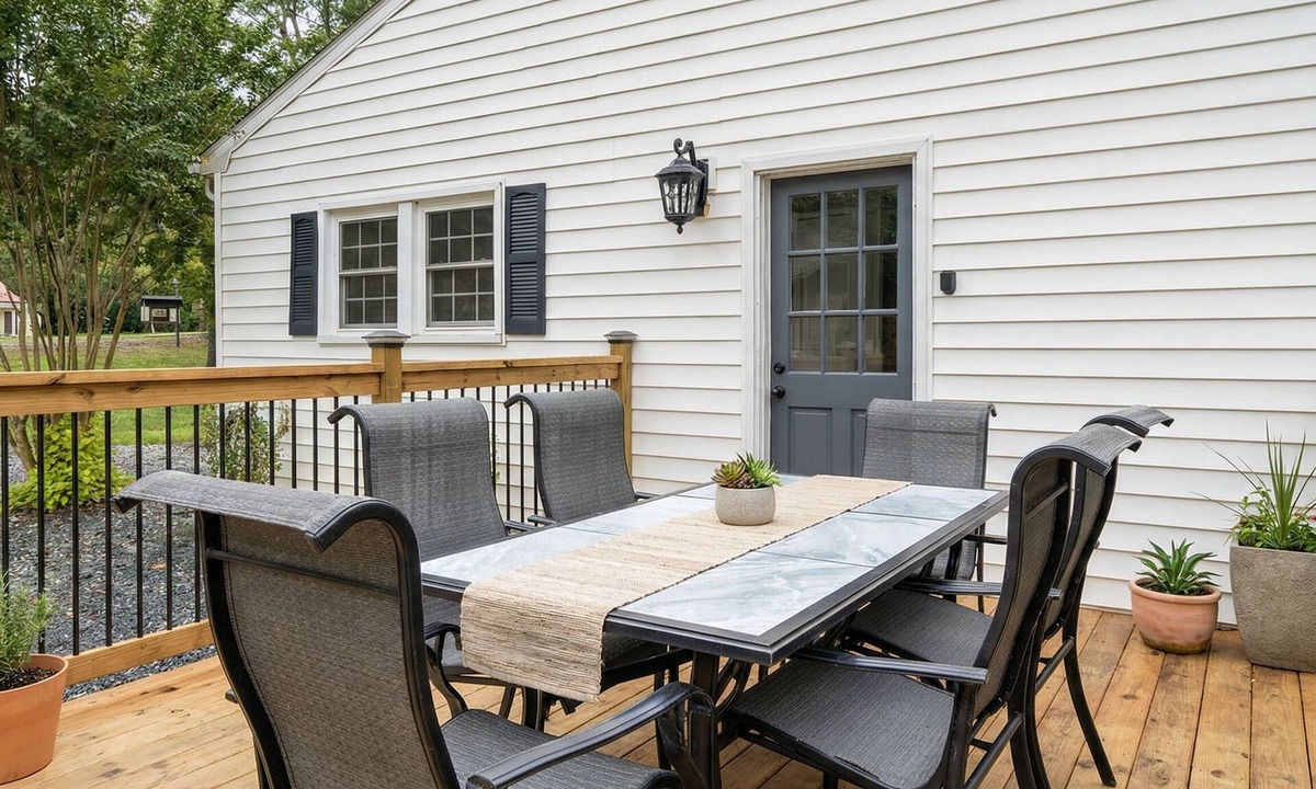 Cedar Falls House | Peaceful Renovated Home with Deck on Half Acre!