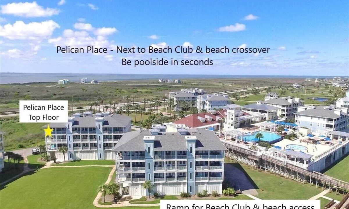 Red Fish Cove Condo | Pelican Place -Beach Front-Ocean View- Next to Beach Club- 3BD/2BA. Sleeps 8