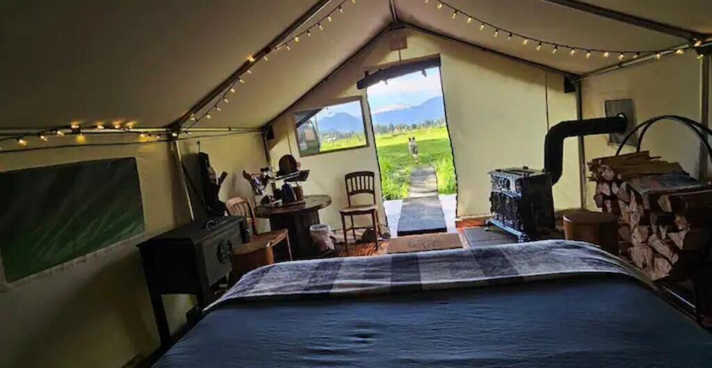 Pemberton Meadows Cabin | Pemberton Glamping Experience on Farm Lands