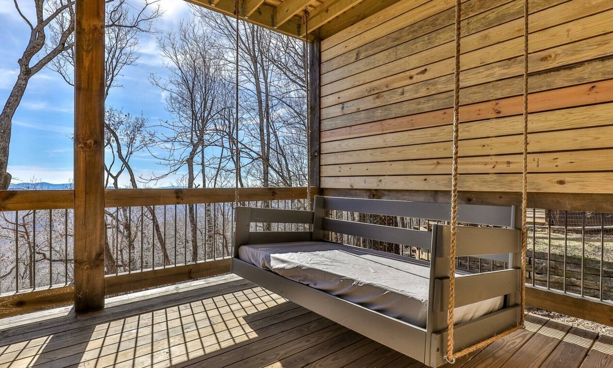 Walnut Mountain Cabin | Pet Friendly, Ellijay cabin rental with a big view of the Georgia Mountains! Hot tub, outdoor fireplace