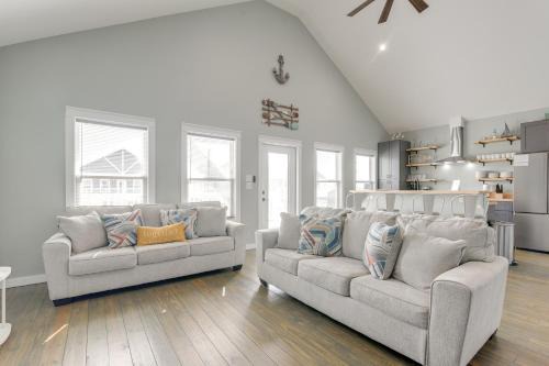Crystal Beach House | Pool Access, Deck + Patio: Bolivar Peninsula Gem