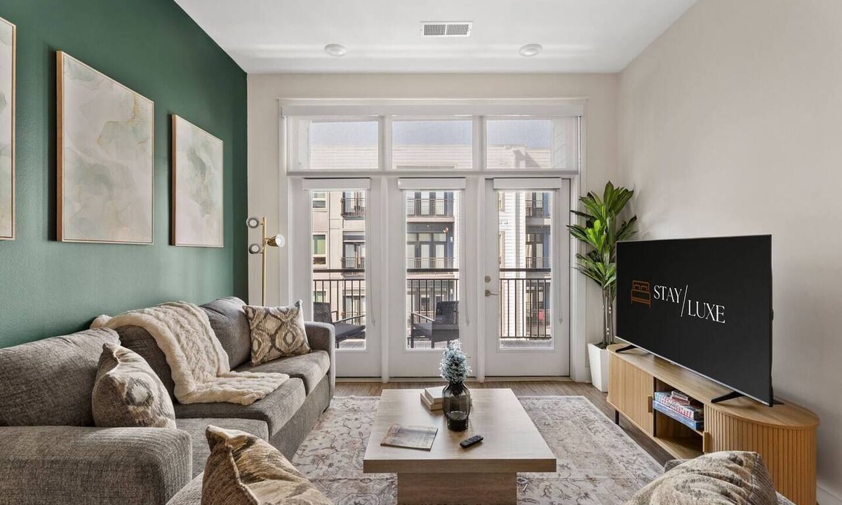 Second Ward Apartment | Queen City Haven - Free Parking, Pool, Balcony