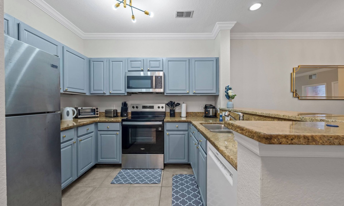 Reunion Condo | Remarkable Newly Renovated Recommend for Disney Parks Two Bed, Two Bath Condo
