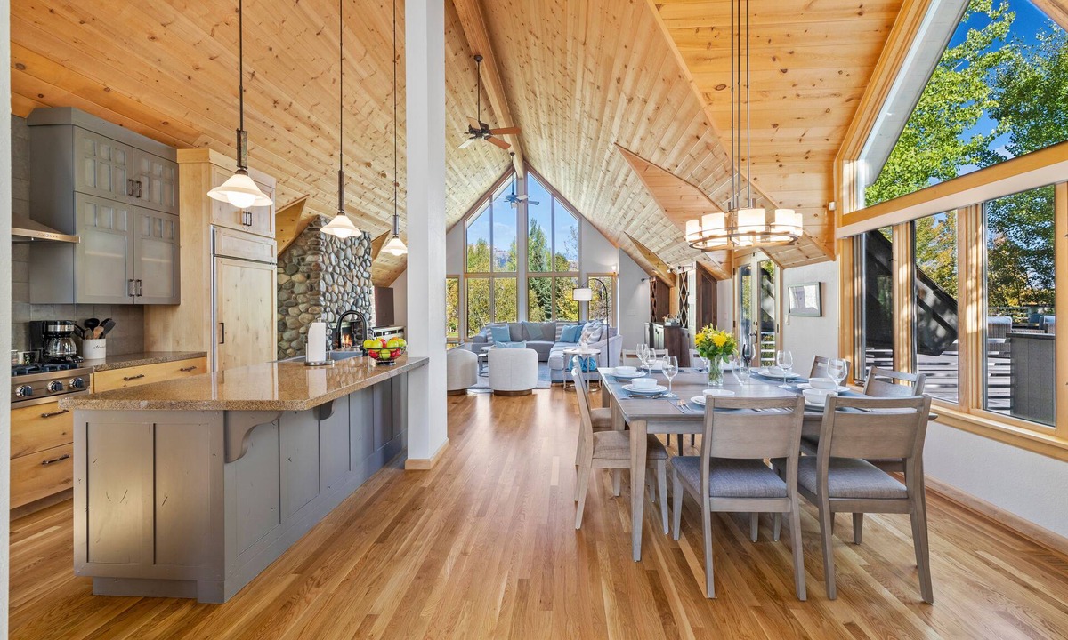 Teton Pines House | RMR: Snowy Pines Home in Wilson,WY